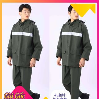 Bộ Áo Mưa PVC Zhanyu Cao Cấp Chống Nước 100%