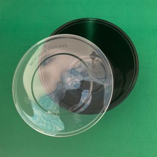 COMBO 300 BỘ HỘP NHỰA TRÒN 1000ML ĐEN + NẮP
