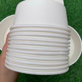 1 thùng tô giấy nâu 500ml  (500c/th) Tô Giấy Kraft 750ml/ Đựng Thực Phẩm Cao cấp đựng các món salat, bánh, cơm, mỳ