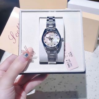 ĐỒNG HỒ NỮ CHÍNH HÃNG SCOTIE MẶT TRÒN ONG XOAY