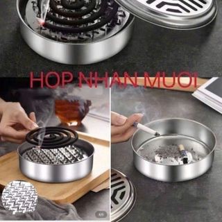 HỘP ĐỰNG NHANG MUỖI INOX