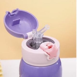 BÌNH GIỮ NHIỆT INOX 600ML HỌA TIẾT HÌNH HƯƠU