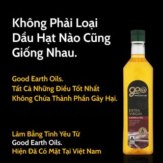 Dầu Hạt Cải 750ml - GEO750
