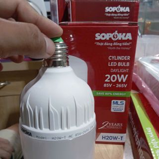 BÓNG ĐÈN LED SOPOKA 20W