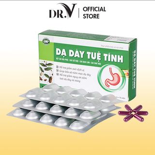Dạ Dày Tuệ Tĩnh - Hỗ Trợ Tiêu Hóa, Giảm Đau Dạ Dày, Ngăn Ngừa Viêm Loét Dạ Dày Từ Thảo Dược, hộp 30 viên