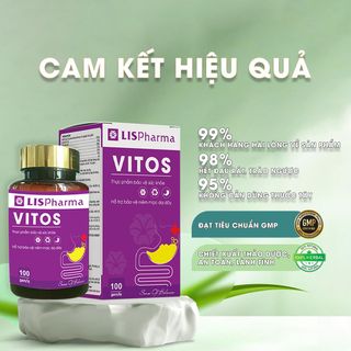 Dạ Dày Vitos - Hỗ Trợ Tiêu Hóa, Giảm Đau Dạ Dày, Làm Dịu Viêm Loét Dạ Dày Từ Thảo Dược, hộp 100gam