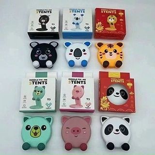 GIÁ ĐỠ ĐIỆN THOẠI TRÒN HÌNH THÚ SIÊU CUTE