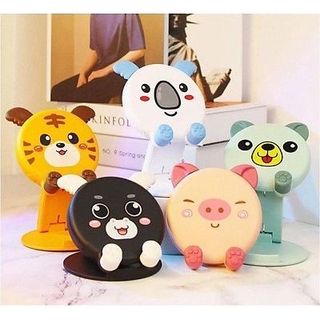 GIÁ ĐỠ ĐIỆN THOẠI TRÒN HÌNH THÚ SIÊU CUTE