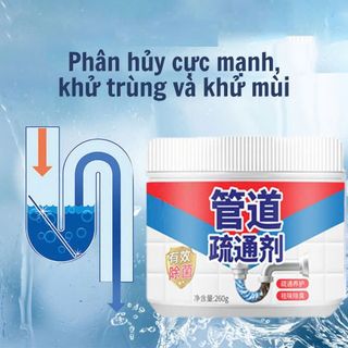 Bột Thông Tắc Cống Thần Thánh Hương Chanh Bạc Hà