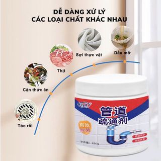 Bột Thông Tắc Cống Thần Thánh Hương Chanh Bạc Hà