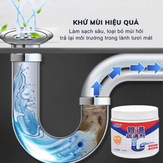 Bột Thông Tắc Cống Thần Thánh Hương Chanh Bạc Hà