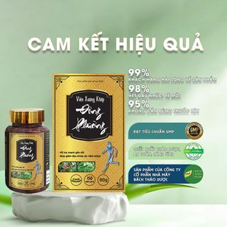 Viên Xương Khớp Đông Phương - Hỗ Trợ Điều Trị Đau Khớp, Viêm Khớp, Cải Thiện Sức Khỏe Xương Khớp, hộp 80 gam