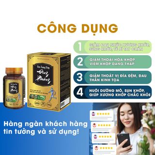 Viên Xương Khớp Đông Phương - Hỗ Trợ Điều Trị Đau Khớp, Viêm Khớp, Cải Thiện Sức Khỏe Xương Khớp, hộp 80 gam