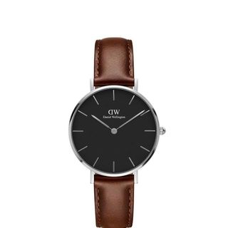 XẢ KHO MÙA HÈ ĐỒNG HỒ NỮ CAO CẤP DANIEL W PETITE MẶT ĐEN SIZE 28