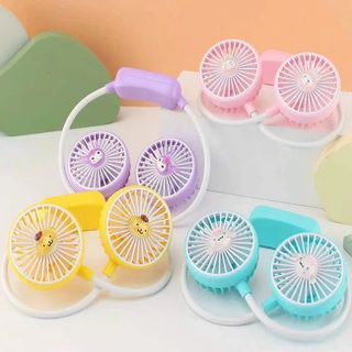 QUẠT TÍCH ĐIỆN MINI QUÀNG CỔ SIÊU MÁT