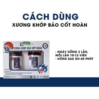 Bảo Cốt Hoàn - Hỗ Trợ Xương Khớp Khỏe Mạnh, Giảm Đau Nhức, Tăng Cường Vận Động Từ Thảo Dược, hộp 100gam