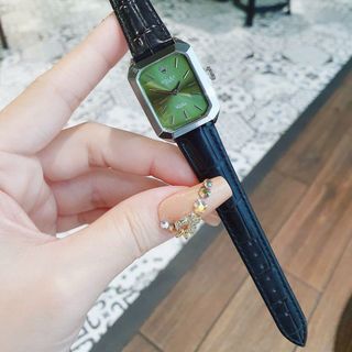 XẢ KHO ĐỒNG HỒ NỮ THỜI TRANG ROLET DA CHỮ NHẬT MINI