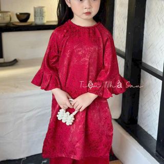 áo dài cách tân cho bé gái