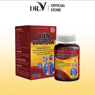 Viên Khớp Đan, hỗ trợ giảm triệu chứng thoái hoá xương khớp, đau mỏi vai gáy, hộp 200g