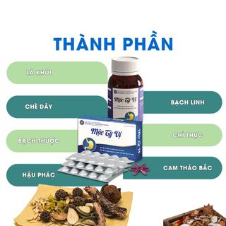 Mộc Tỳ Vị hộp 90 viên - Hỗ Trợ Dạ Dày, Giảm Đau Bao Tử, Cải Thiện Tiêu Hóa