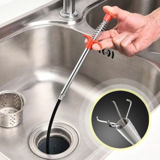Dụng Cụ Thông Tắc 2in1 Gắp Rác Tiện Lợi
