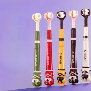 Sét 5 bàn chải 3 cạnh trẻ em