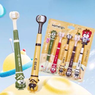 Sét 5 bàn chải 3 cạnh trẻ em