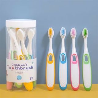 Set 8 Bàn Chải Trẻ Em Hộp Tròn Cute