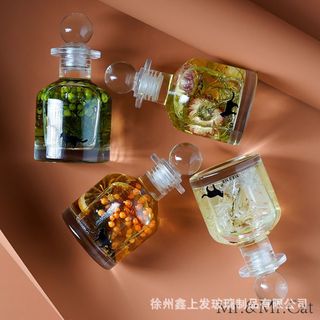 Vỏ chai tinh dầu thuỷ tinh nắp thuỷ tinh hoạ tiết 50ml 150ml 100ml 250ml nắp cao chất liệu dày ( HÀNG GIÁ TẬN XƯỞNG) giá sỉ