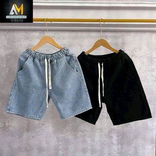 Quần short nam nữ - jean mềm, co giãn - unisex (mã: HOKO10)