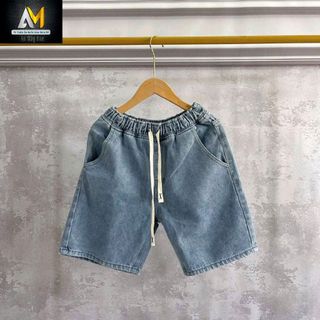 Quần short nam nữ - jean mềm, co giãn - unisex (mã: HOKO10)