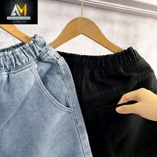 Quần short nam nữ - jean mềm, co giãn - unisex (mã: HOKO10)