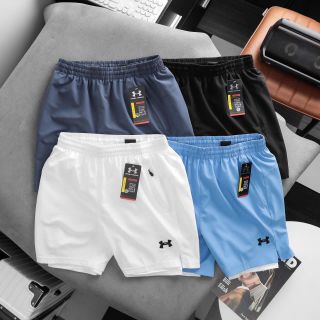 Tổng Short xi giãn runing 2 lớp. Lớp lưới bên trong mềm thoáng mát, co giãn 4c, 2 túi khoá kéo. Phụ liệu hãng Size : m l xl 2xl /2222/8c 30 màu