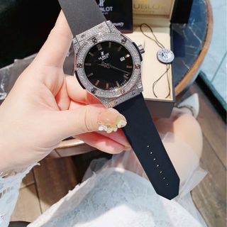 XẢ KHO MÙA HÈ ĐỒNG HỒ NAM CAO CẤP HUBL VIỀN ĐÁ MÁY PIN NHẬT