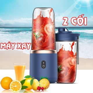 MÁY XAY SINH TỐ 6 LƯỠI 2 CỐI 300ML