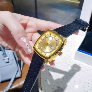 ĐỒNG HỒ NAM TRUNG CẤP XEIKO DÂY DA ĐEN GIẢ CƠ