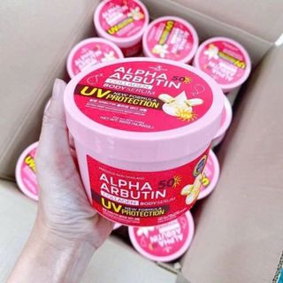 Kem Kích Trắng AlphaArbutin  Collagen Body Serum SPF50 500gr