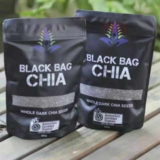 Hạt Chia Đen Túi 450gr AT (Thùng 50 Túi)