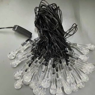 DÂY ĐÈN BI BỌT GIỌT NƯỚC TRANG TRÍ DÀI 10M CHỐNG NƯỚC CÓ NỐI