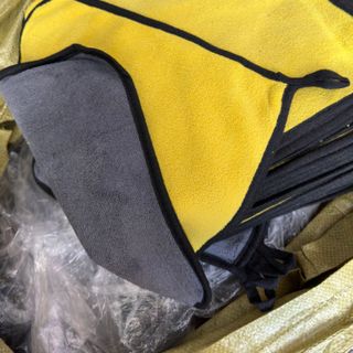 🟡 KHĂN LAU ĐA NĂNG MICROFIBER 2 MẶT – SIÊU THẤM, SIÊU BỀN! 🚗