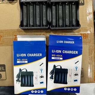 BỘ SẠC PIN có dây 3V7 18650/26650 (BỘ 2 PIN) MS-282A LOẠI TỐT