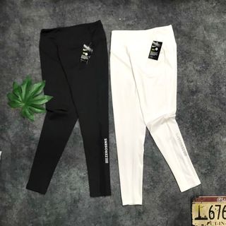 Quần dài nữ phối lưới Chất liệu: poly 2 da Size: M.L.XL.XXL Ri: 2222 Tách nửa ri được