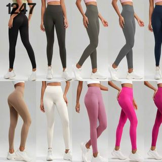 Tổng quần leggin nữ , quần QC( VN, QC ) thun poly 2 da , chính phẩm,dệt , mát rượi, co giãn thoải mái Size : m l xl 2xl /2222/8c Size Qc: m L 50 màu