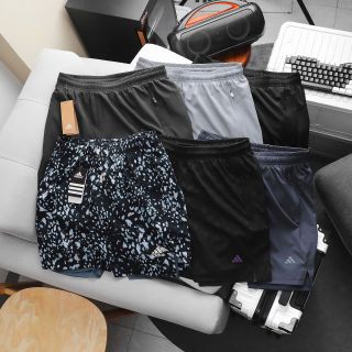 Short das xi giãn runing 2 lớp. Lớp lưới bên trong mềm thoáng mát, co giãn 4c, 2 túi khoá kéo. Phụ liệu hãng Size : m l xl 2xl /2222/8c 6 màu / ri 48c