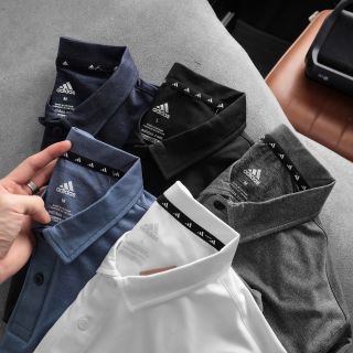 Polo das vải chính hãng cực đẹp. Thun poly 4c trơn láng, mát rượi, co giãn 4c thoải mái, logo thêu Size : m l xl 2xl 3xl /12221/8c 5 màu/ ri 40c