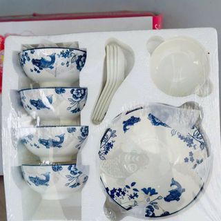 BỘ CHÉN SỨ 10 MÓN QUÀ TẶNG CAO CẤP