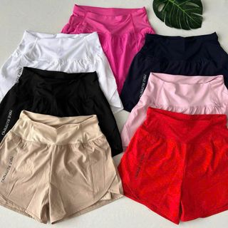 Quần đùi nữ 2 lớp cạp thun lưng cao Nik running mới Phom chất chuẩn đẹp Size m.l.xl.xxl(ri8c) Ri 2222 Tách nửa ri được