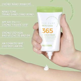 Chống nắng rau má