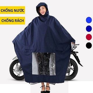 ÁO MƯA CÁNH DƠI VẢI DÙ CÓ KÍNH ĐÈN XE
