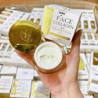 Kem face ngày collagen x3